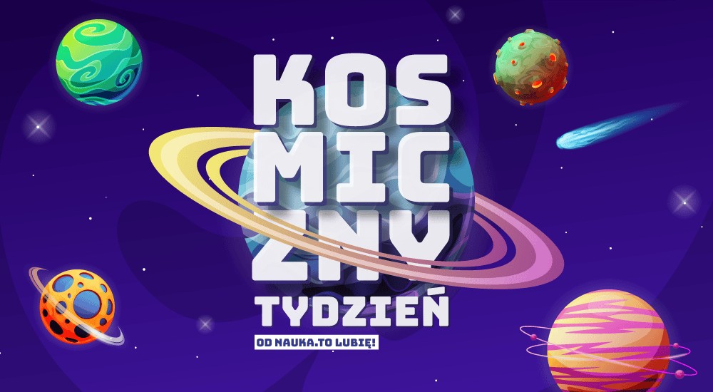 Plakat - Nauka to lubię, kosmiczny tydzien